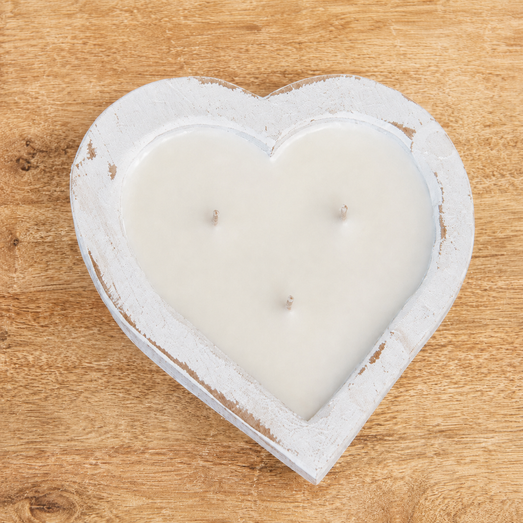 SweetHeart Wooden Bowl