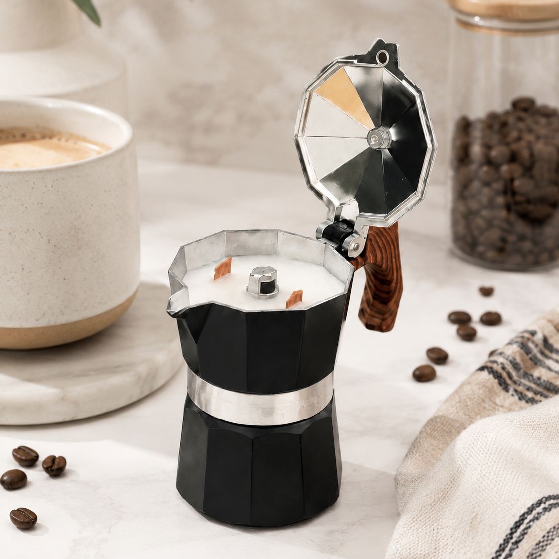 Cafetera Candle Mini Black