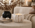 Pumpkin Clay Candle