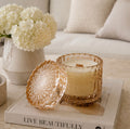 Vintage Inspired Glass Vessel