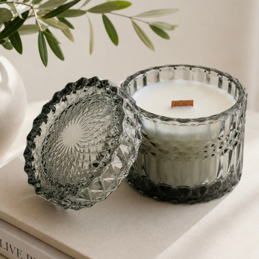 Vintage Inspired Glass Vessel