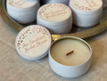Premium Candle Tin Party Favors (Set of 12)